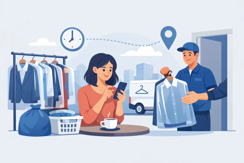 Dry Cleaning Pickup Delivery That Saves Time