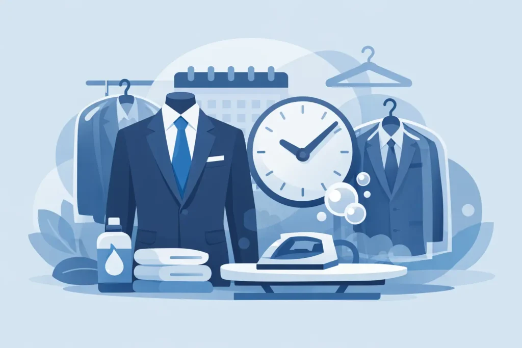 How Often Should You Dry Clean Suits?