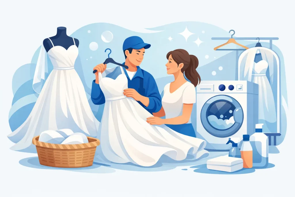 Wedding Dress Cleaning Service You Can Trust