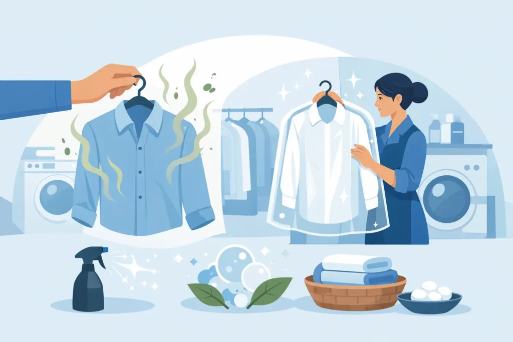 Can Dry Cleaners Remove Odor for Good?