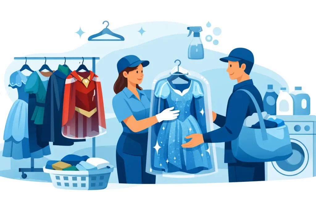 Costume Wardrobe Cleaning Service That Delivers