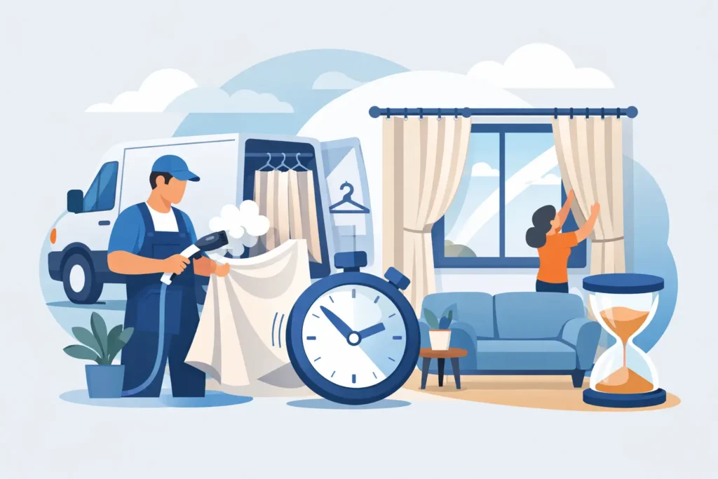 Curtain Dry Cleaning Service That Saves Time