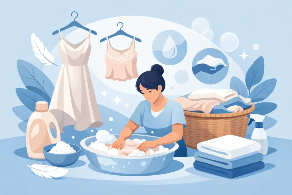 How to Clean Delicate Fabrics Safely