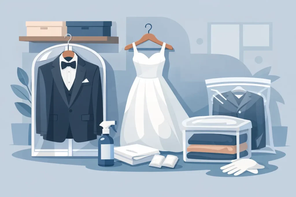 How to Preserve Formal Wear the Right Way