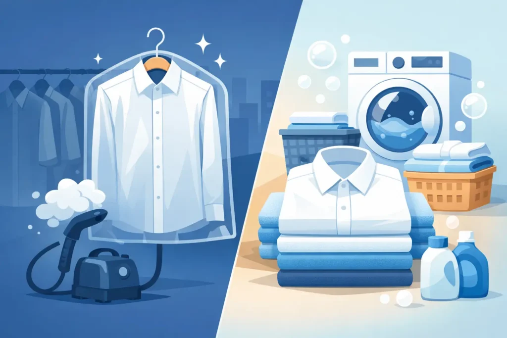 Dry Cleaning or Laundering Dress Shirts?