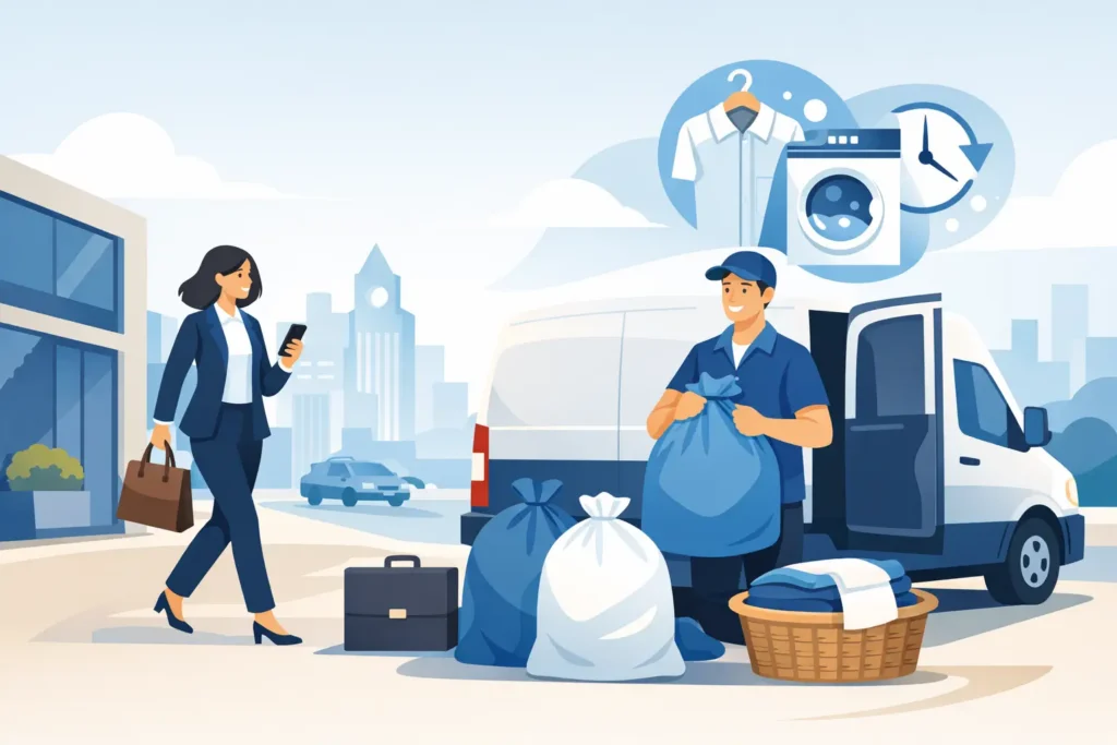 Laundry Pickup for Busy Professionals