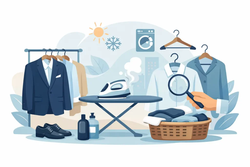 A Guide to Caring for Business Attire