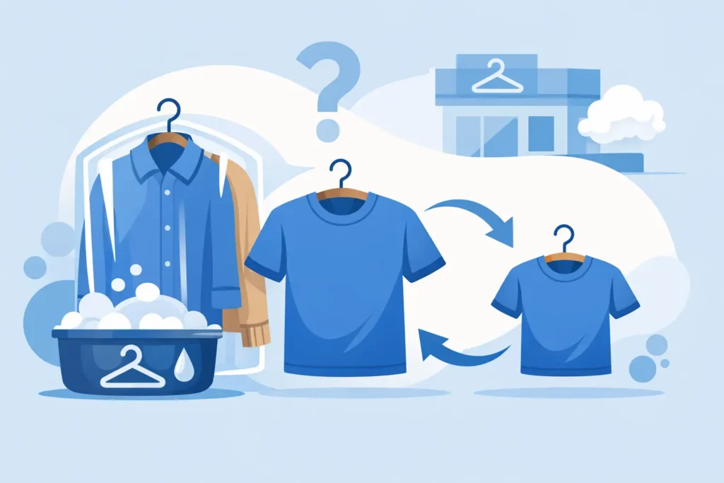Can Dry Cleaning Shrink Clothes? Yes, Sometimes