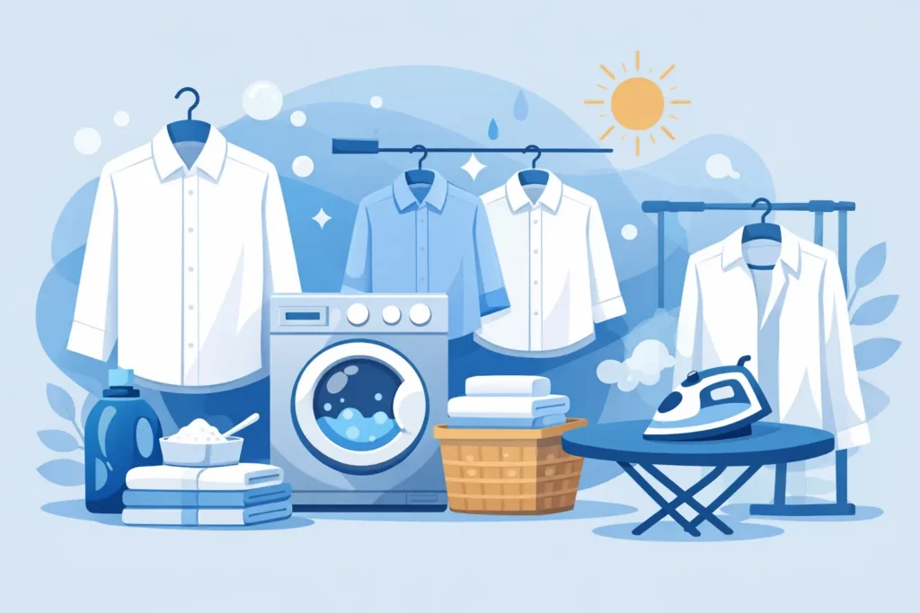 Dress Shirt Laundering Guide for Better Wear
