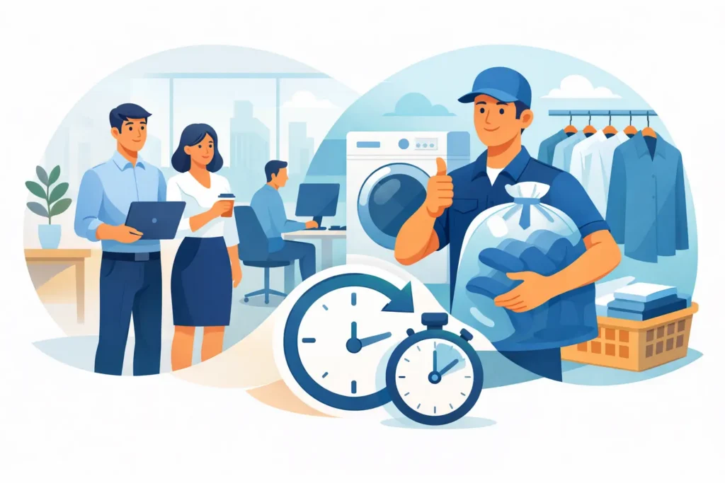 Office Laundry Service That Saves Time
