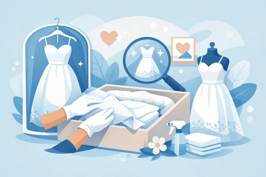 A Practical Guide to Wedding Gown Preservation