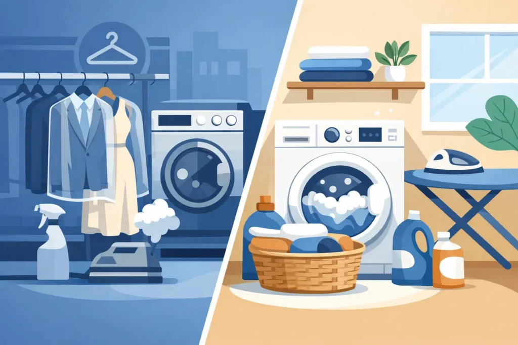 Dry Cleaning Versus Home Washing: Which Fits?