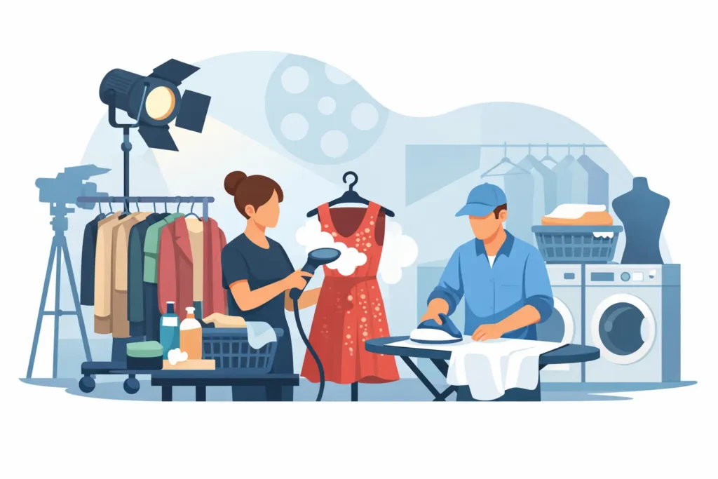 Film Production Wardrobe Cleaning Example