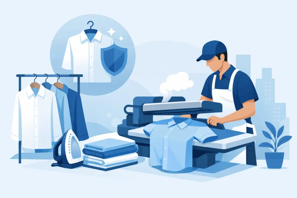 Why Choose Professional Shirt Pressing Services?