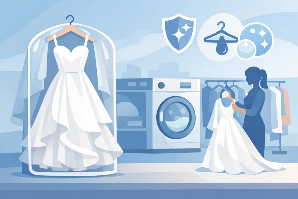 Can Dry Cleaners Clean Wedding Dresses Safely?