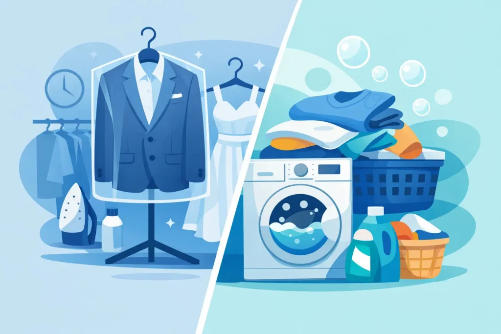 Dry Cleaning vs Washing: What Clothes Need
