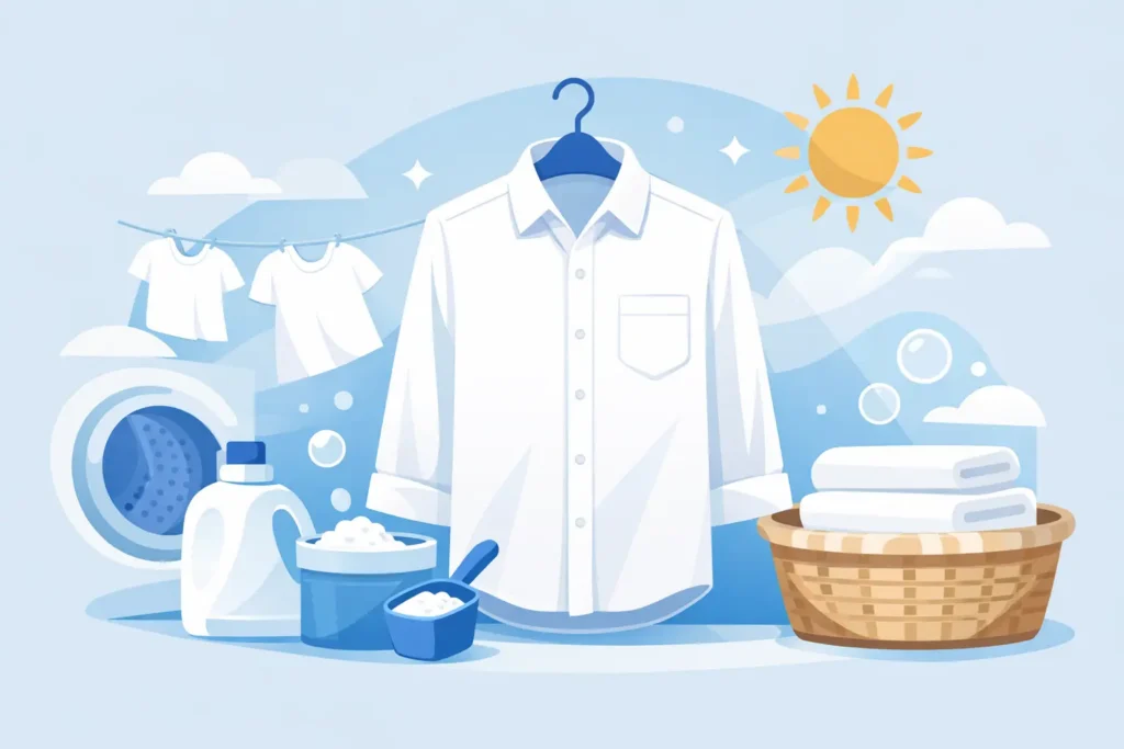 How to Keep White Shirts Bright for Longer