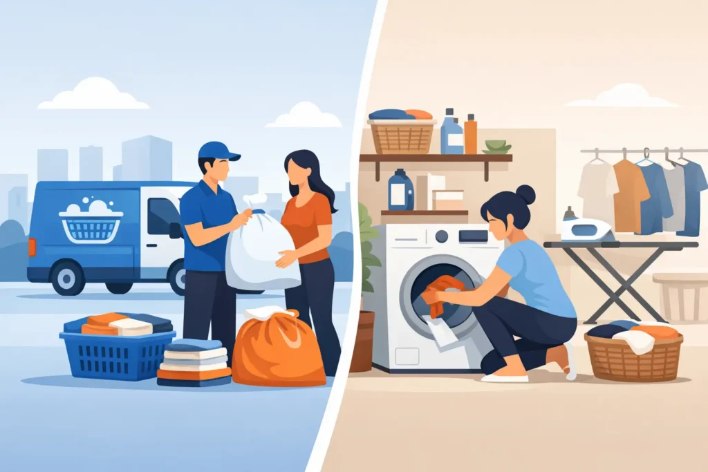 Pickup Laundry vs Home Washing: Which Fits?