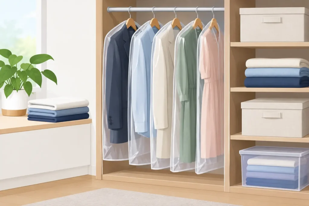 How to Store Cleaned Garments Properly at Home
