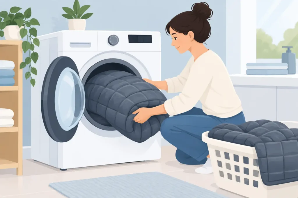How to Wash Weighted Blankets Without Damage