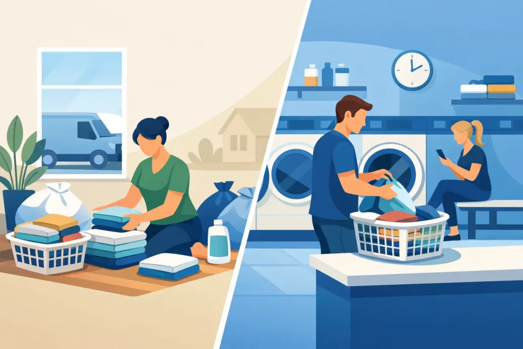 Wash Fold vs Laundromat: Which Fits Your Week?