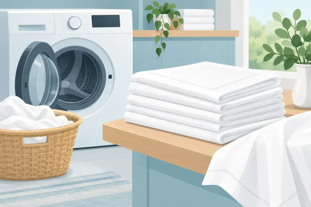 A Guide to Laundering Table Linens at Home
