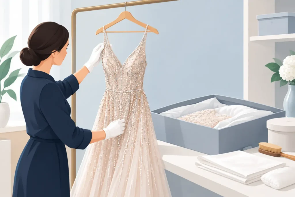 How to Preserve Beaded Gowns Without Damage