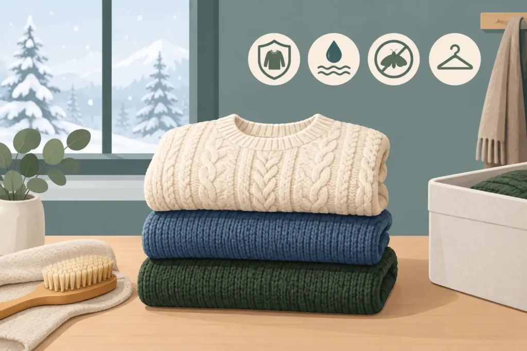 How to Protect Wool Sweaters All Winter Long